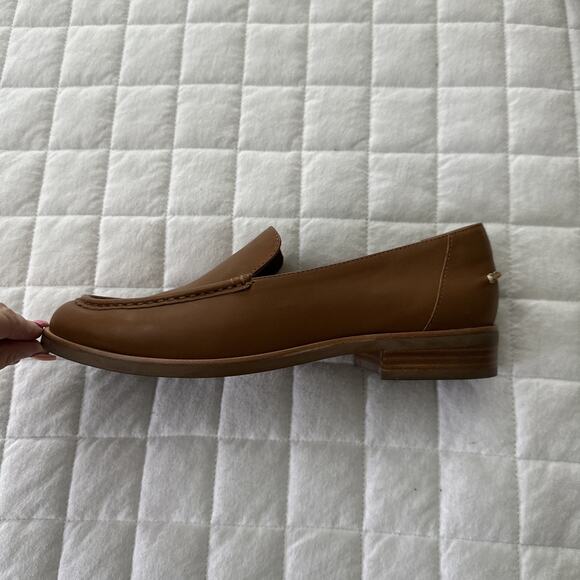 EVERLANE Womens Shoe 10 Modern Loafer Leather Camel Classic Preppy Professional - Picture 11 of 15